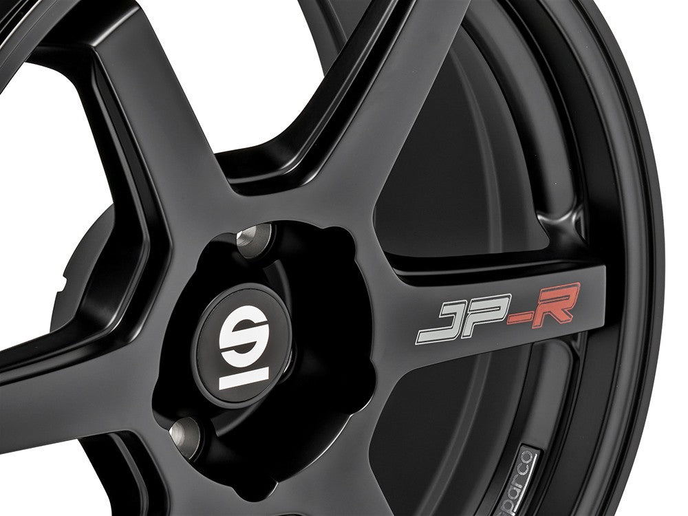 Sparco JP-R matt black 8.5x18 ET45 - LK5/100 ML56.1