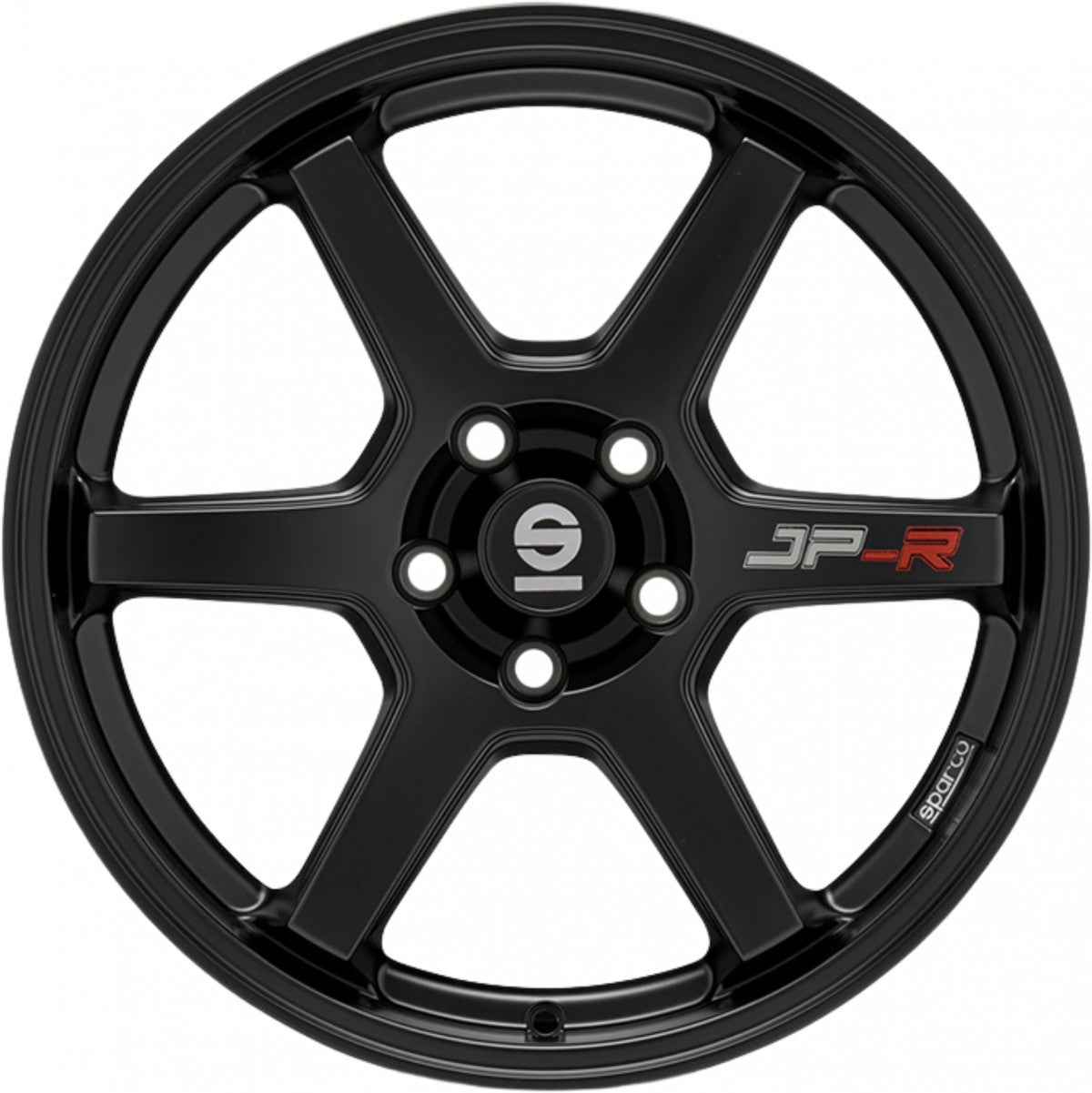 Sparco JP-R matt black 8x17 ET45 - LK5/112 ML73.1