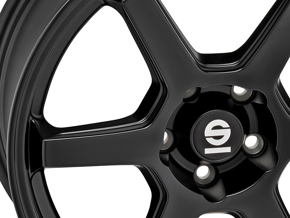 Sparco JP-R matt black 8x17 ET40 - LK5/114.3 ML73.1