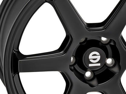 Sparco JP-R matt black 8x17 ET40 - LK5/114.3 ML73.1