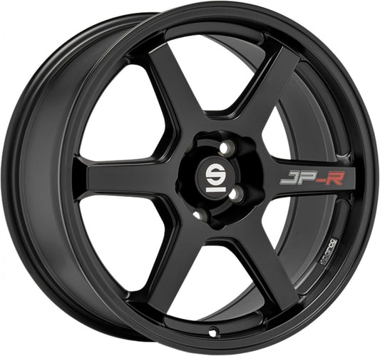 Sparco JP-R matt black 8x17 ET45 - LK5/114.3 ML73.1
