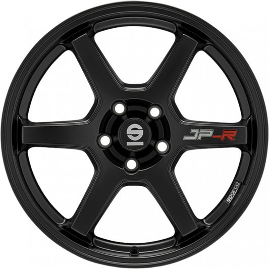 Sparco JP-R matt black 8x17 ET45 - LK5/114.3 ML73.1
