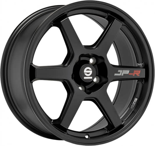 Sparco JP-R matt black 8x17 ET35 - LK4/100 ML63.3