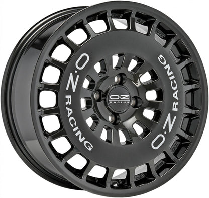 OZ RR40 hyper titatnium + silver lettering 8x18 ET48 - LK5/100 ML68