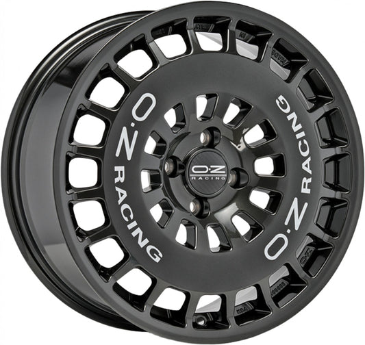 OZ RR40 hyper titatnium + silver lettering 8x18 ET45 - LK5/108 ML73.1