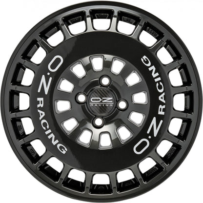 OZ RR40 hyper titatnium + silver lettering 8x18 ET45 - LK5/108 ML73.1