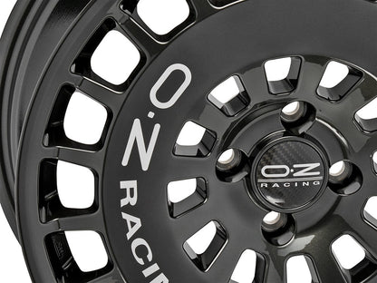OZ RR40 hyper titatnium + silver lettering 8x18 ET45 - LK5/108 ML73.1