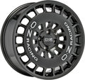 OZ RR40 hyper titatnium + silver lettering Alufelge 8.5x18 Zoll ET38 LK 5x114.3 ML73.1