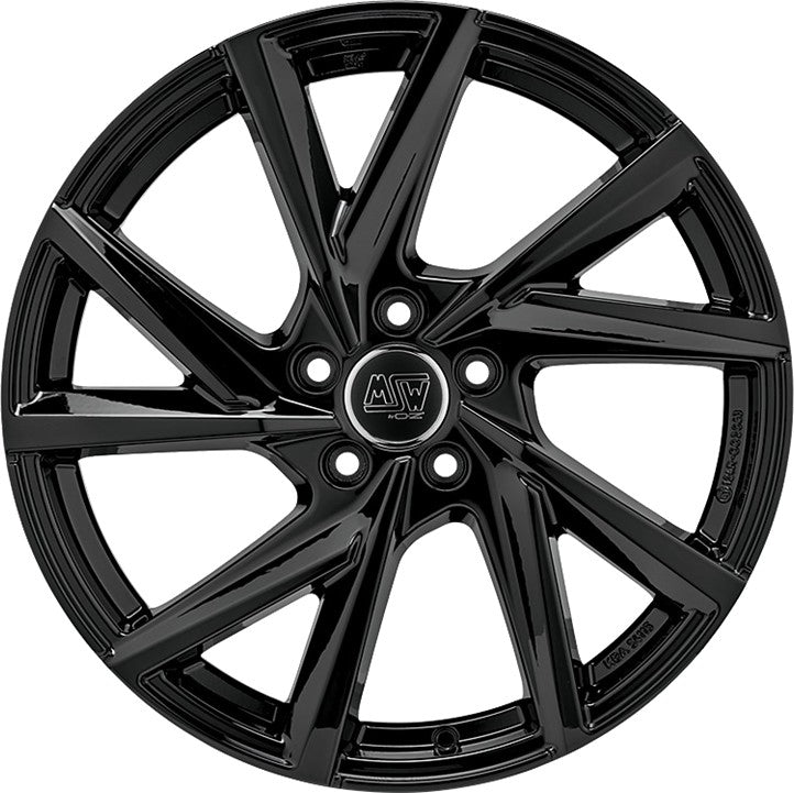 MSW 80/5 gloss black Alufelge 8.5x19 Zoll ET42 LK 5x112 ML57.06 – Bild 2