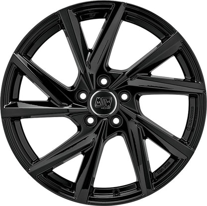 MSW 80/5 gloss black Alufelge 8.5x19 Zoll ET42 LK 5x112 ML57.06 – Bild 2