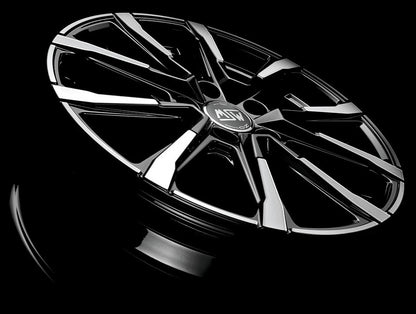 MSW 79 gloss black full polished Alufelge 7x18 Zoll ET40 LK 5x114.3 ML60.06 – Bild 4