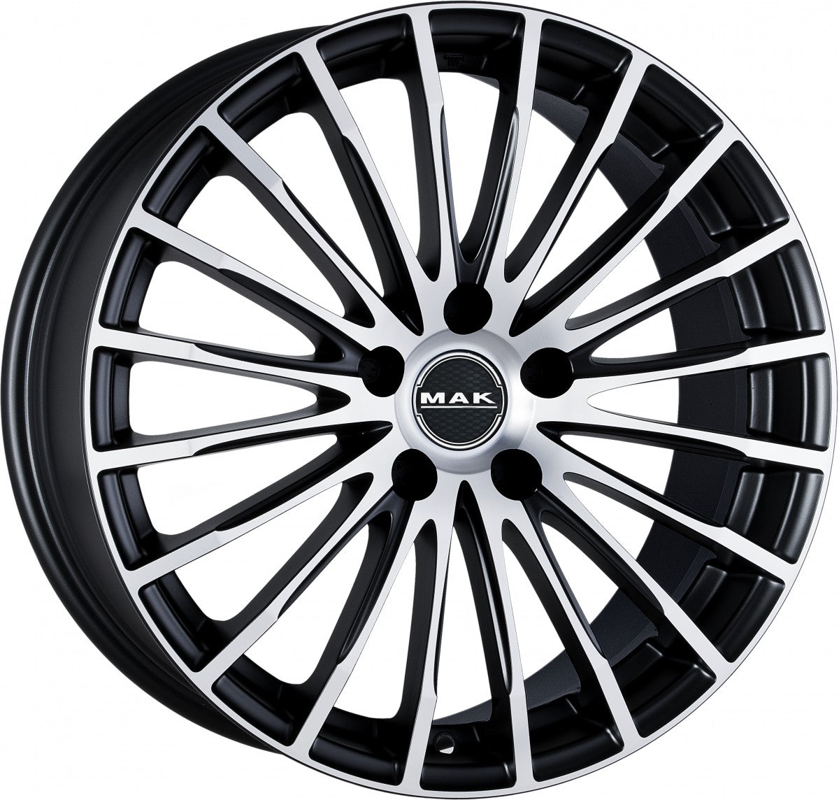 Mak Fatale ice black Alufelge 8x18 Zoll ET40 LK 5x114.3 ML76