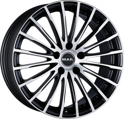 Mak Fatale ice black Alufelge 8x18 Zoll ET40 LK 5x114.3 ML76