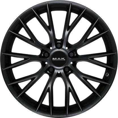 Mak München matt black 8.5x19 ET37 - LK5/120 ML72.6
