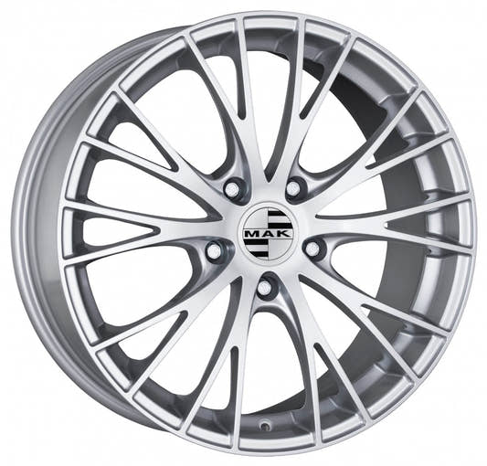 Mak Rennen silver 11x18 ET50 - LK5/130 ML71.6