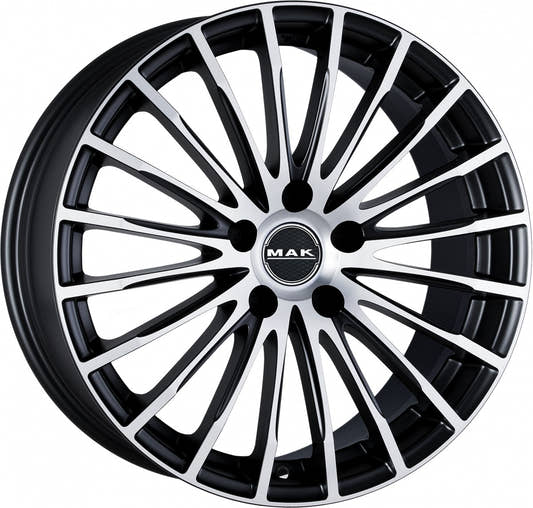 Mak Fatale ice black 7.5x17 ET30 - LK5/120 ML72.6
