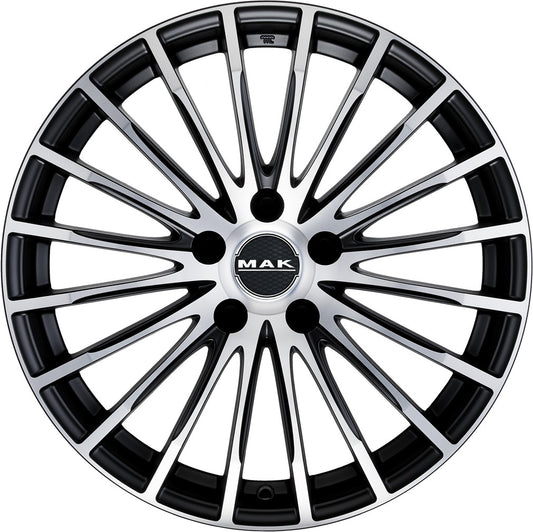 Mak Fatale ice black 7.5x17 ET30 - LK5/120 ML72.6