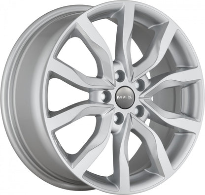 Mak Köln silver 9x19 ET50 - LK5/130 ML71.6