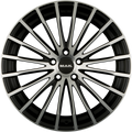 Mak Starlight Ice Black Alufelge 9.5x19 Zoll ET50 LK 5x112 ML66.6