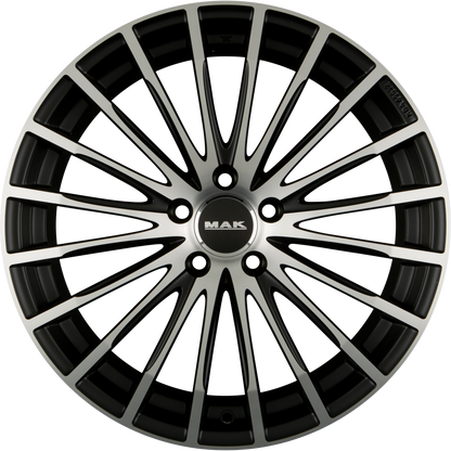 Mak Starlight Ice Black Alufelge 9.5x19 Zoll ET50 LK 5x112 ML66.6