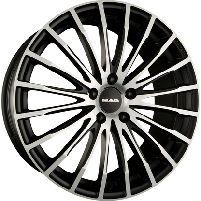 Mak Starlight Ice Black Alufelge 9.5x19 Zoll ET50 LK 5x112 ML66.6 – Bild 2