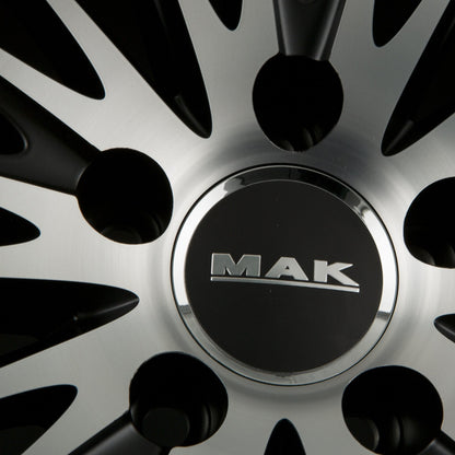 Mak Starlight Ice Black Alufelge 9.5x19 Zoll ET50 LK 5x112 ML66.6 – Bild 3