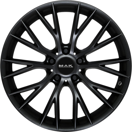 Mak München matt black 8.5x20 ET42 - LK5/108 ML63.4