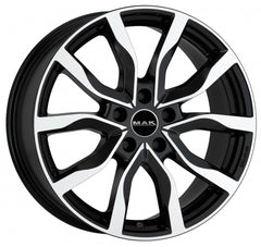 Mak Highlands black mirror Alufelge 8.5x20 Zoll ET45 LK 5x108 ML63.4