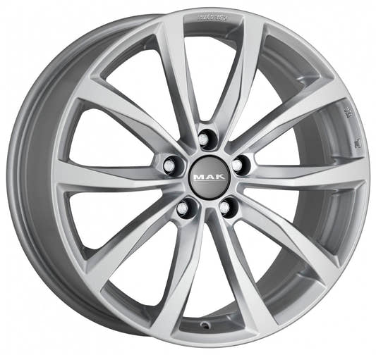 Mak Wolf silver 6.5x16 ET42 - LK5/100 ML57.1