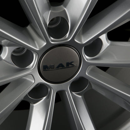 Mak Wolf silver Alufelge 6.5x16 Zoll ET50 LK 5x112 ML57.1 – Bild 5