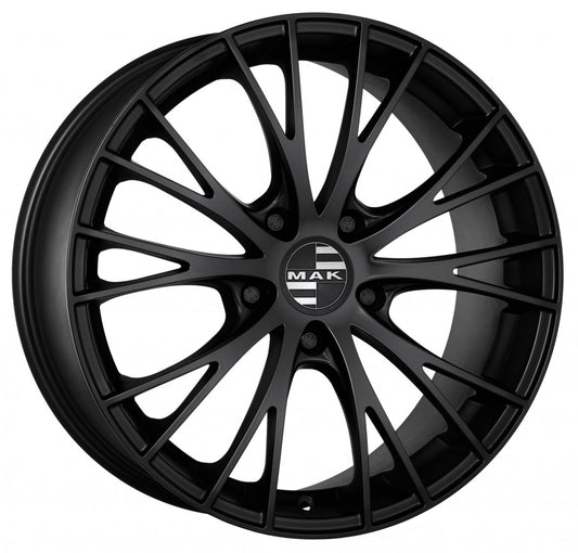 Mak Rennen matt black 8x18 ET21 - LK5/112 ML66.45