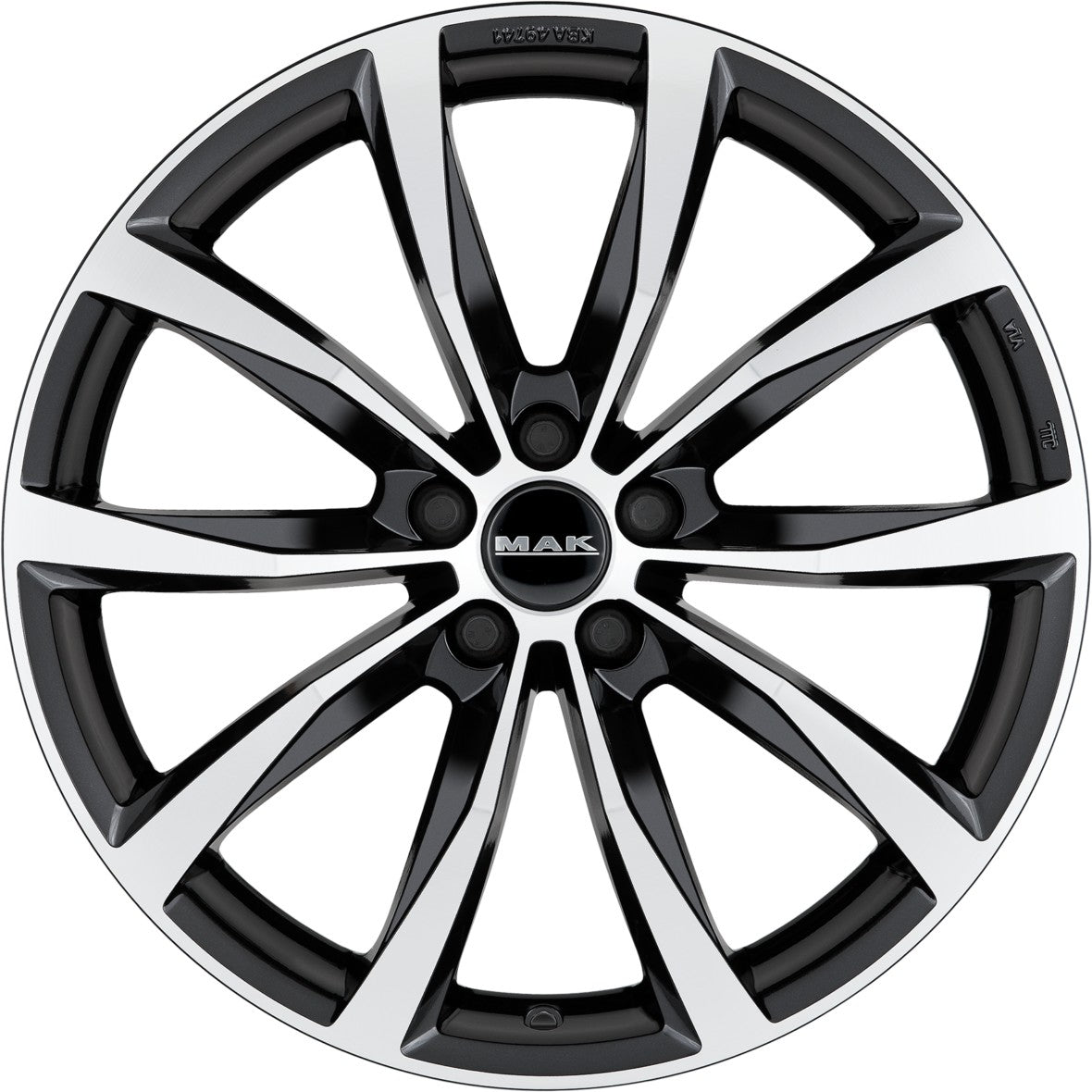 Mak Wolf black mirror 8x19 ET50 - LK5/112 ML57.1