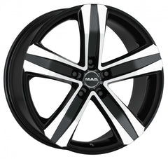 Mak Stone 5 black mirror Alufelge 7x17 Zoll ET55 LK 5x112 ML66.6