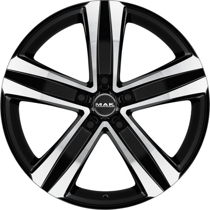 Mak Stone 5 black mirror 7x17 ET55 - LK5/112 ML66.6