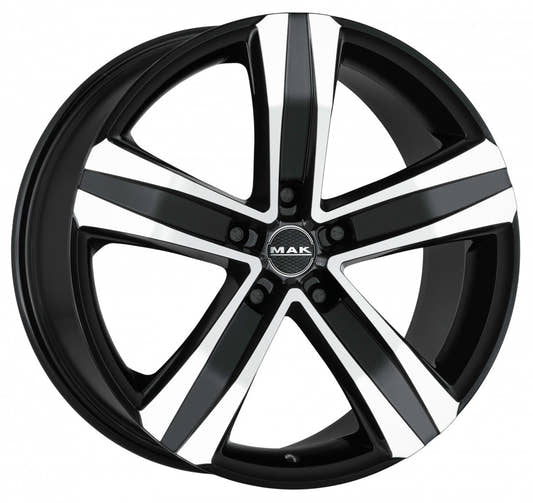 Mak Stone 5 black mirror 7x17 ET54 - LK5/160 ML65.1