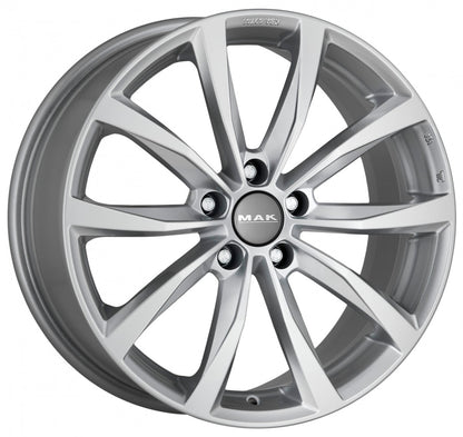 Mak Wolf silver 7.5x19 ET51 - LK5/112 ML57.1