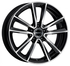 Mak Bremen black mirror Alufelge 7.5x17 Zoll ET52.5 LK 5x112 ML66.6