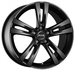 Mak Zenith matt black Alufelge 7x17 Zoll ET31 LK 4x98 ML58.1