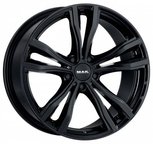Mak X-Mode gloss black 11x20 ET37 - LK5/120 ML74.1