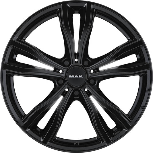 Mak X-Mode gloss black 11x20 ET37 - LK5/120 ML74.1