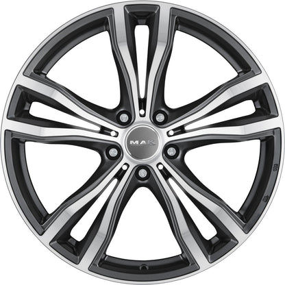 Mak X-Mode gun metallic mirror 11x20 ET35 - LK5/120 ML74.1