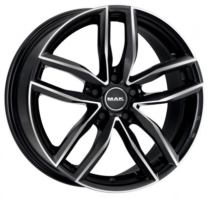 Mak Sarthe black mirror 8x18 ET42 - LK5/112 ML66.45