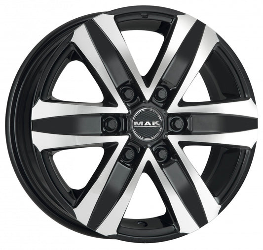 Mak Stone 6 black mirror 8x18 ET30 - LK6/139.7 ML100.1