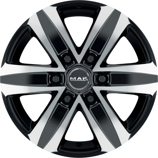 Mak Stone 6 black mirror 8x18 ET30 - LK6/139.7 ML100.1