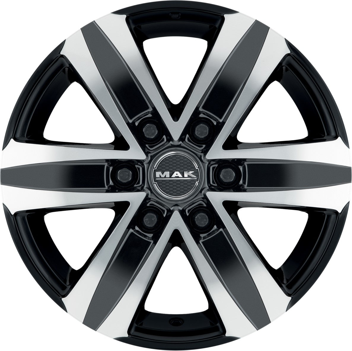 Mak Stone 6 black mirror 8x18 ET30 - LK6/114.3 ML66.1