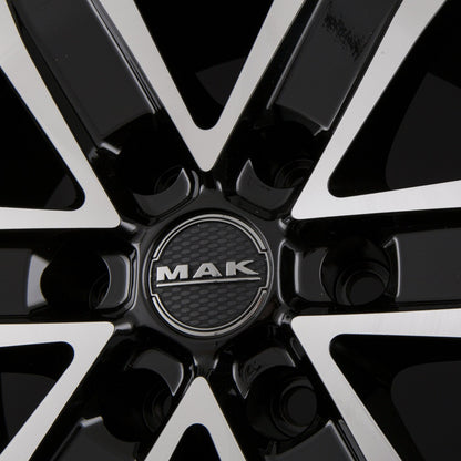 Mak Stone 6 black mirror Alufelge 8x18 Zoll ET45 LK 6x114.3 ML66.1 – Bild 6