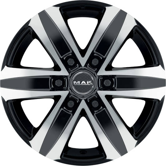 Mak Stone 6 black mirror 8x18 ET50 - LK6/139.7 ML93.1