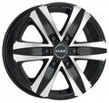 Mak Stone 6 black mirror Alufelge 8x18 Zoll ET53 LK 6x130 ML84.1