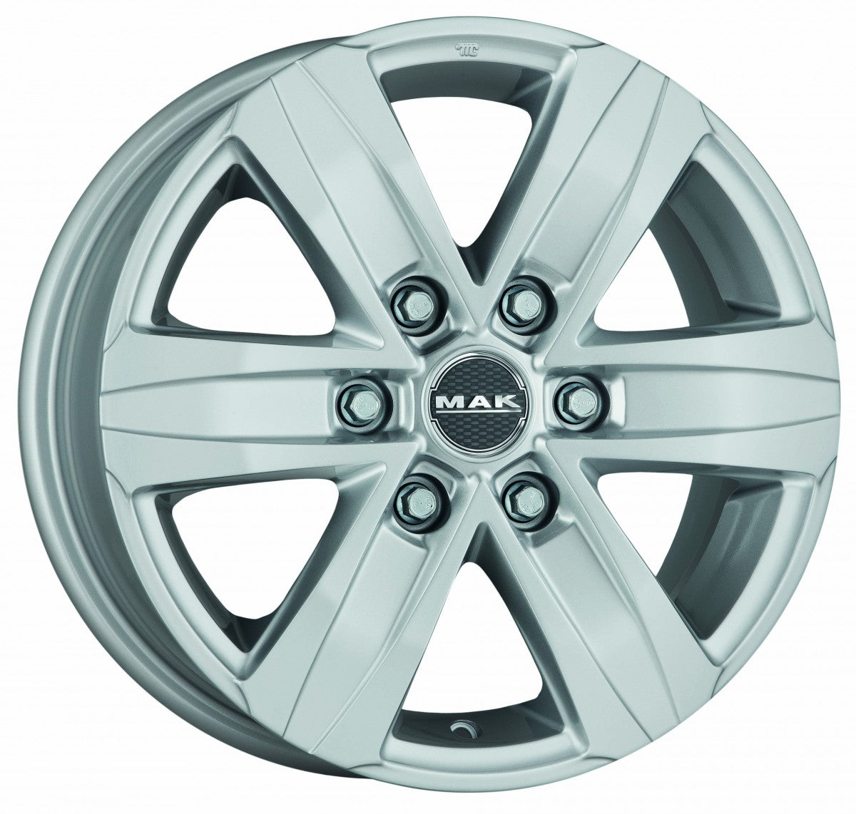 Mak Stone 6 silver 8x18 ET45 - LK6/114.3 ML66.1