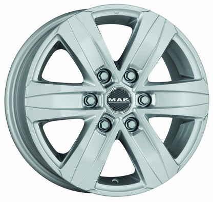 Mak Stone 6 silver 8.5x20 ET30 - LK6/139.7 ML100.1